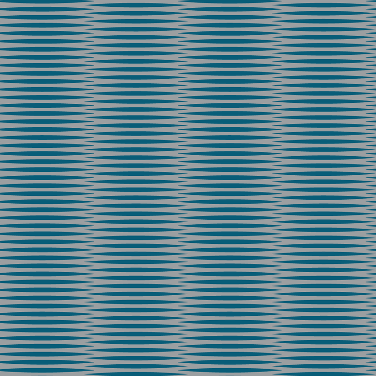 Stacked - Teal on Blue