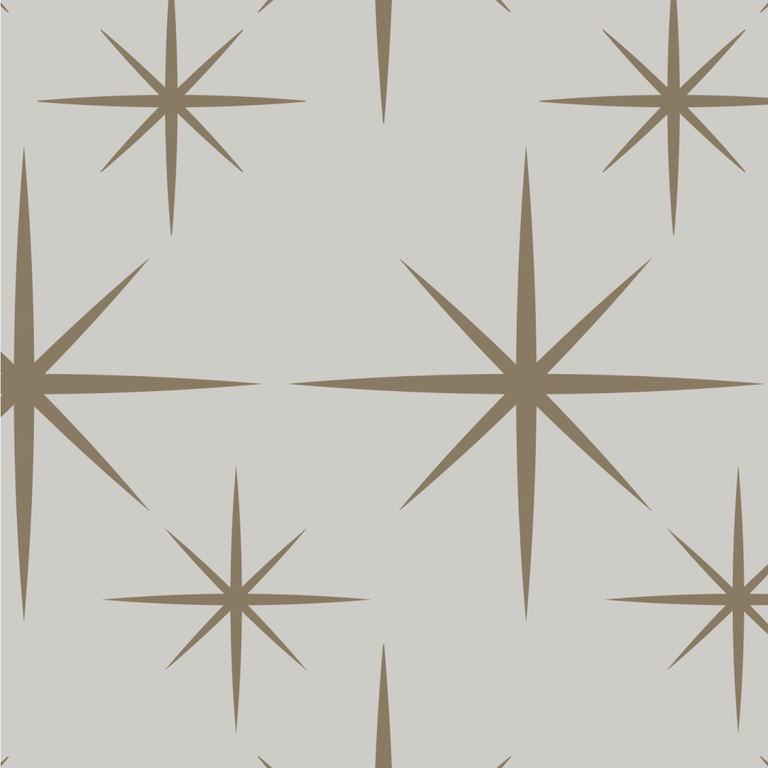 Twinkle - Gold on Grey